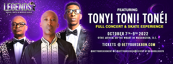 Tony Toni Tone Full Concert and Skate Experience Washington, DC
